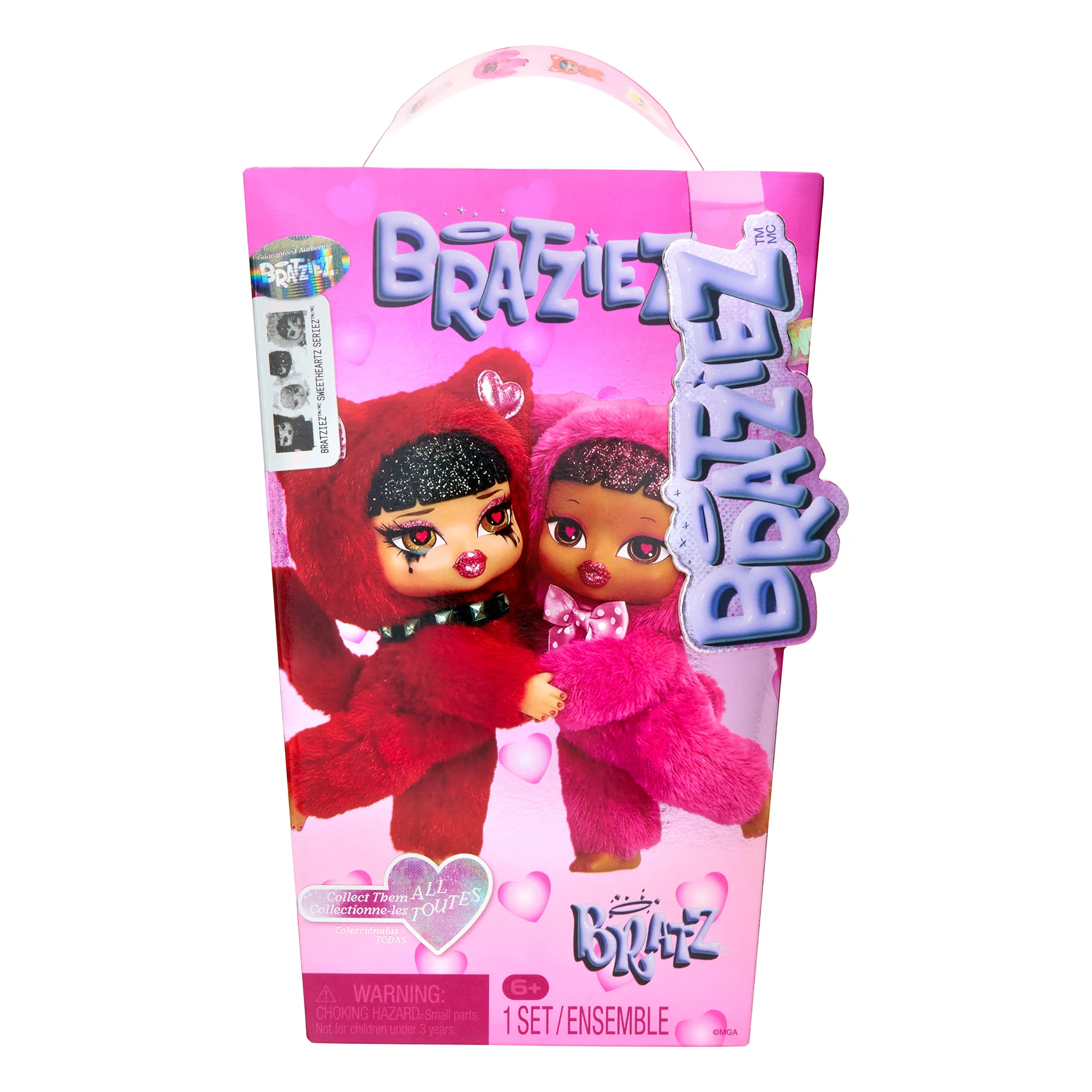 Bratz Bratziez Sweetheartz Seriez Plush Keychain Blind Box - Image 5