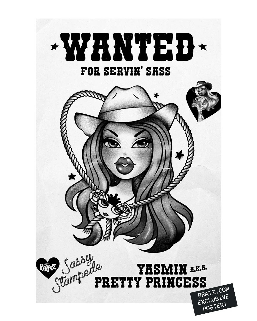 Bratz Sassy Stampede Doll - Yasmin - Image 9