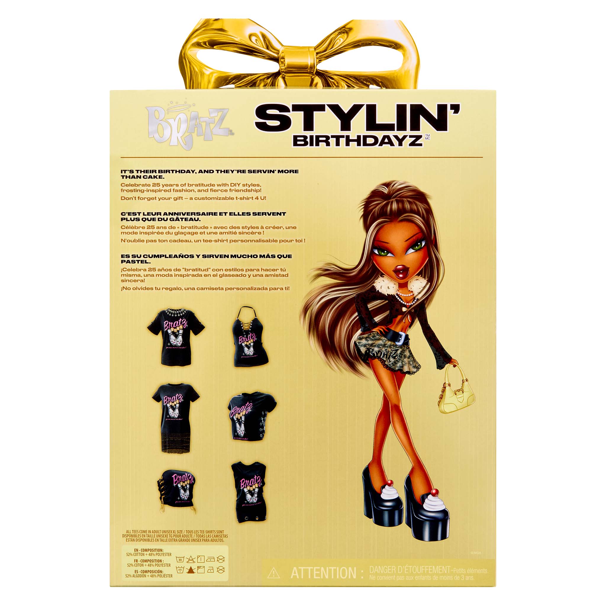 Bratz Stylin’ Birthdayz Doll - Sasha - Image 9